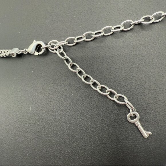 Stella & Dot KEEP Collective Reversible Leather Necklace - Picture 4 of 13